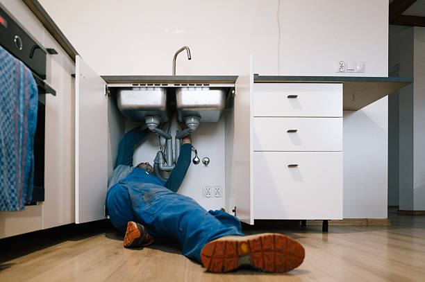 Professional Plumbing technician working in Campbellsport, WI